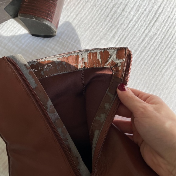 Bandolino Leather Brown Boots - Picture 3 of 3